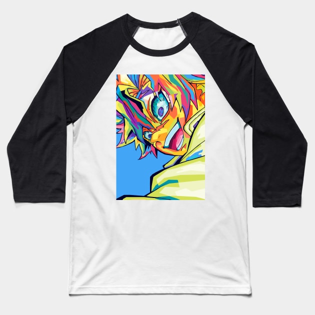 Shinazugawa Wpap Pop Art Baseball T-Shirt by Zet Art